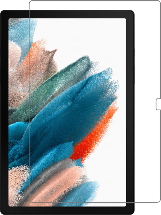 Screenprotector Geschikt voor Samsung Galaxy Tab A8 - Extra Sterk - Beschermglas - Gehard Glas - Tempered Glass - Screen Protector
