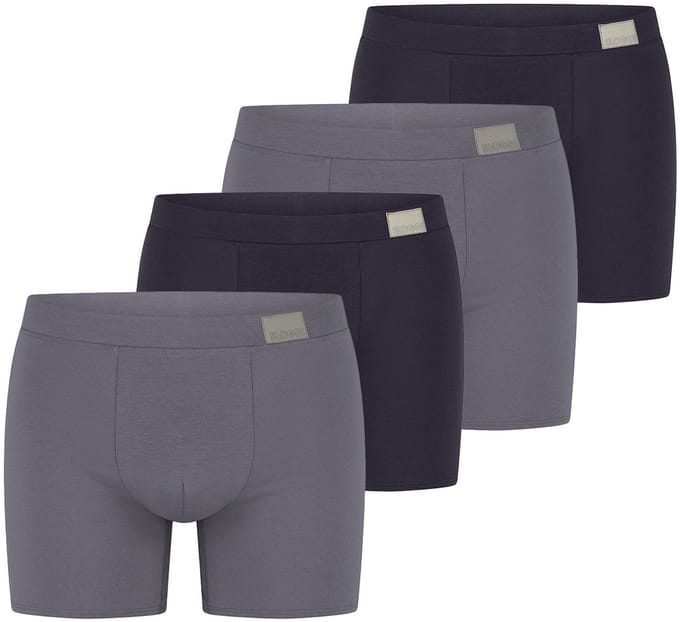 sloggi Heren lang short / pant 4 pack men GO Natural