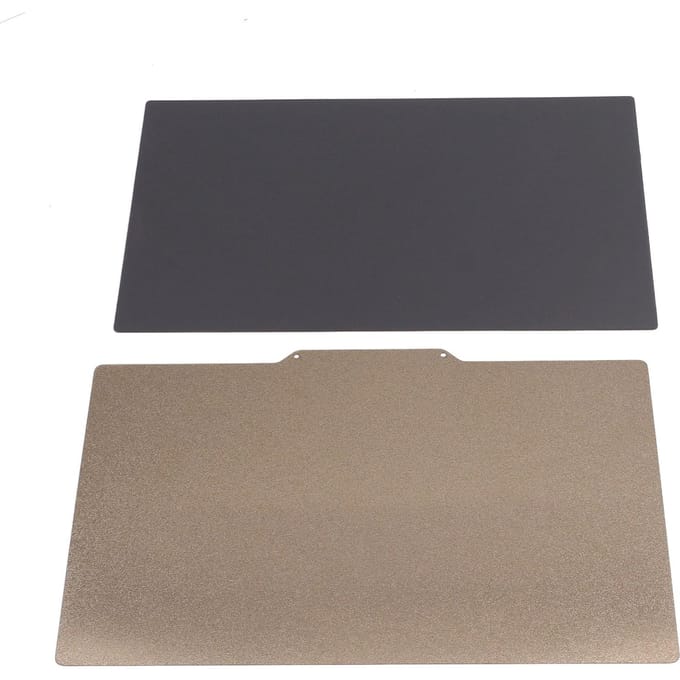 Veerstalen Bouwplaat Magnetisch 200x300mm 2-zijdig Poedergecoat PEI 3D Printer Accessoires black