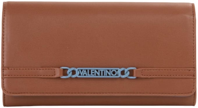 VALENTINO portemonnee Ebe Wallet Cuoio / Avio bruine