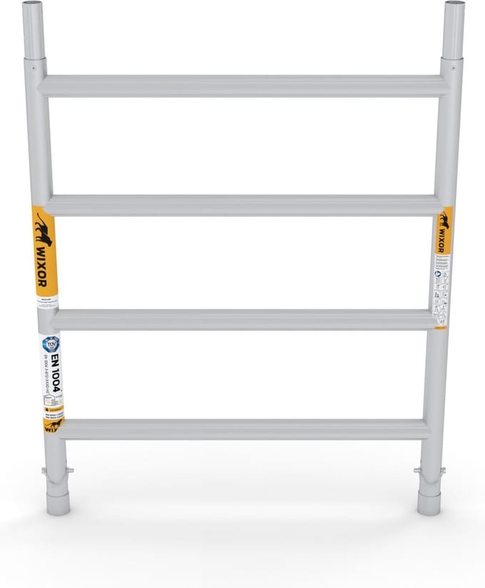 Wixor Opbouwframe 90 | 4 sporten | steigerframe | steigeronderdeel | frame | steiger | aluminium | 2mm | stelling