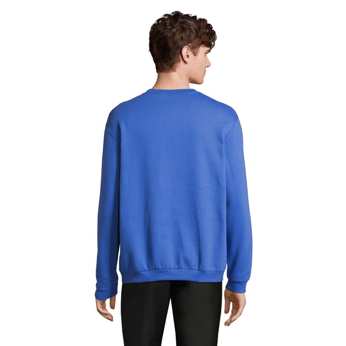 SOLS Heren Spider Ronde Hals Sweatshirt (Koningsblauw)