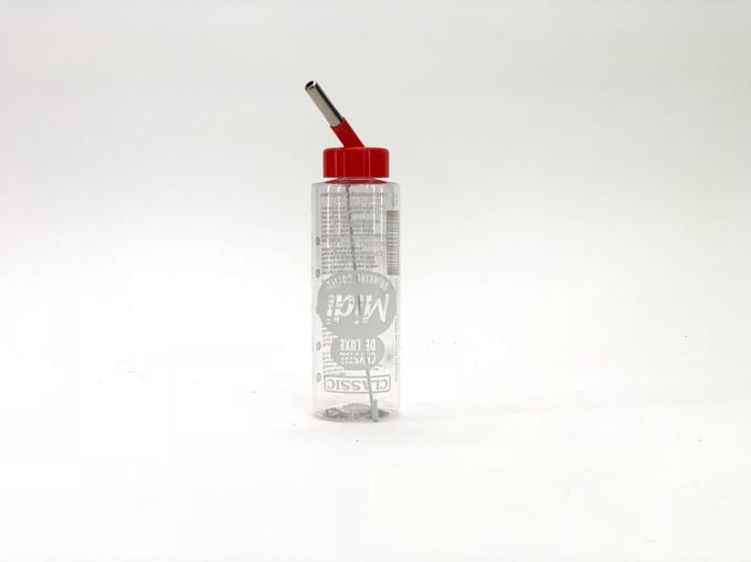 Classic Drinkfles voor konijnen - 320 ml - Transparant