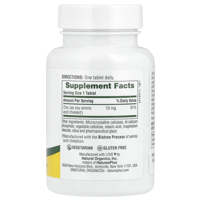 Zink, 10 Mg, 90 Tabletten