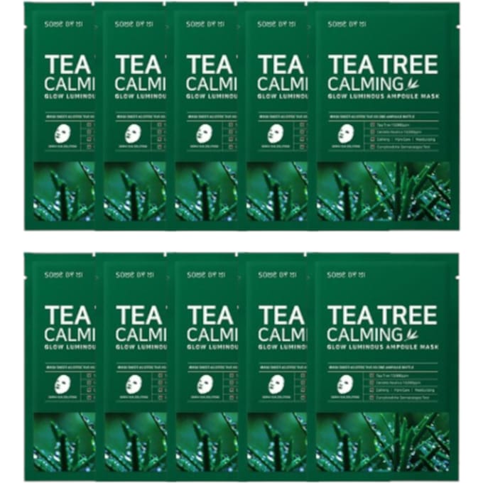 [Promotie] SOME BY MI - Tea Tree Calming Glow Luminous Ampoule Mask - 10stukken