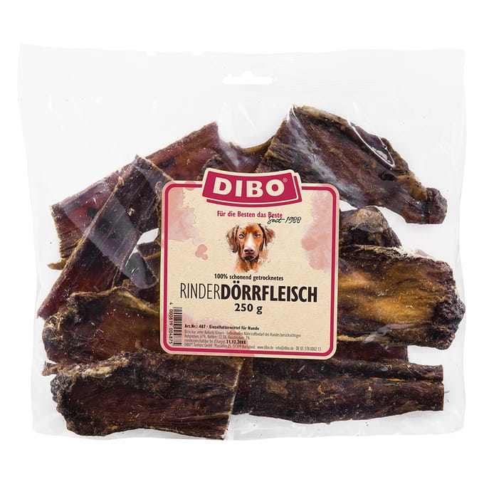 DIBO gedroogd rundvlees - 250 g