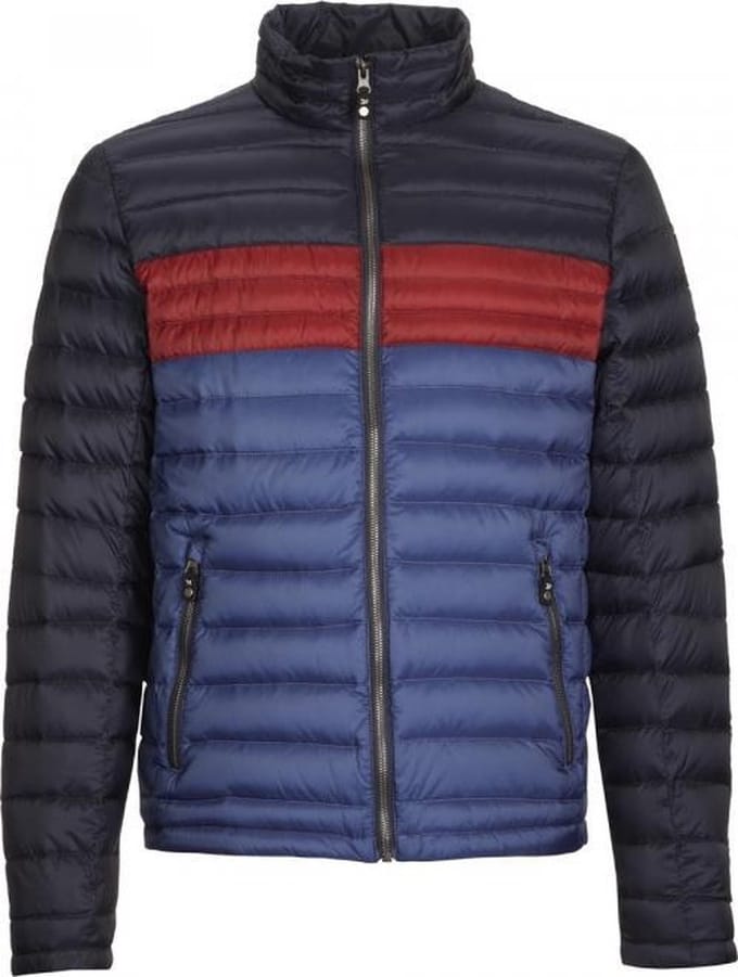 Killtec Relando - heren dons jas - donker navy - Maat XL
