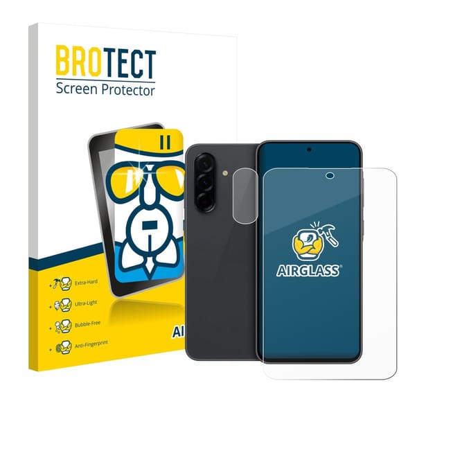 Screenprotector voor Samsung Galaxy A36 5G Enterprise Edition (Voor+Camera) Beschermglas transparant
