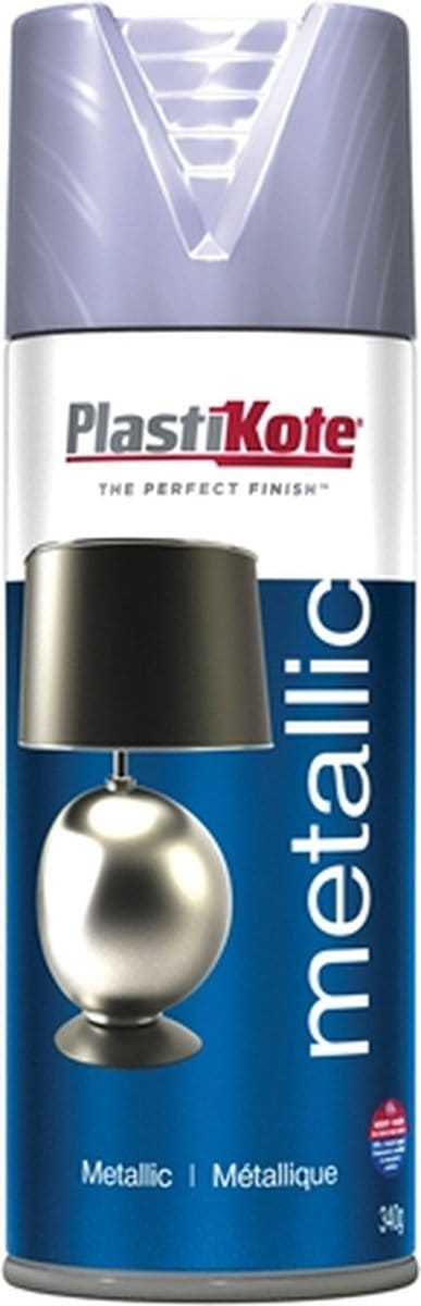 Zilver metallic spuitbus 400ml