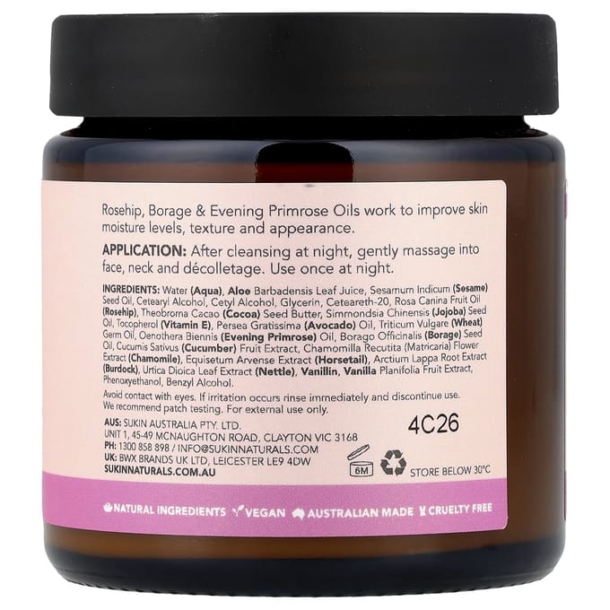 Kalmerende Nachtcrème, Gevoelig Huidtype, 120 ml(4.06 fl oz) black