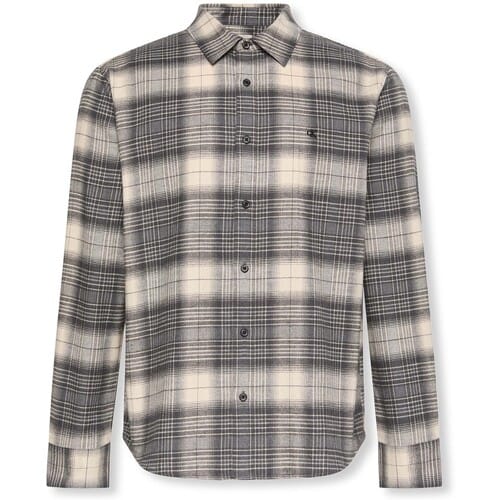 Overhemd Lange Mouw Calvin Klein Jeans Ls Brushed Plaid Eas