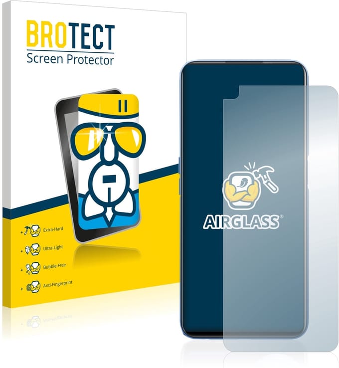 Screenprotector voor realme 8 5G Beschermglas transparant