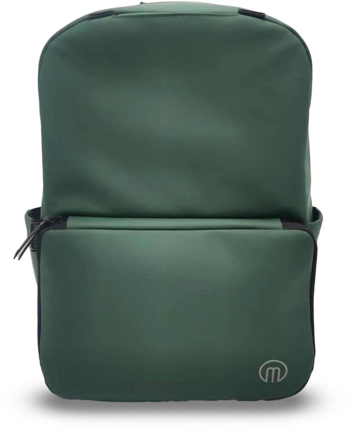 MiaMily Rugzak - Daddy Bag - Everyday Backpack - Forest green