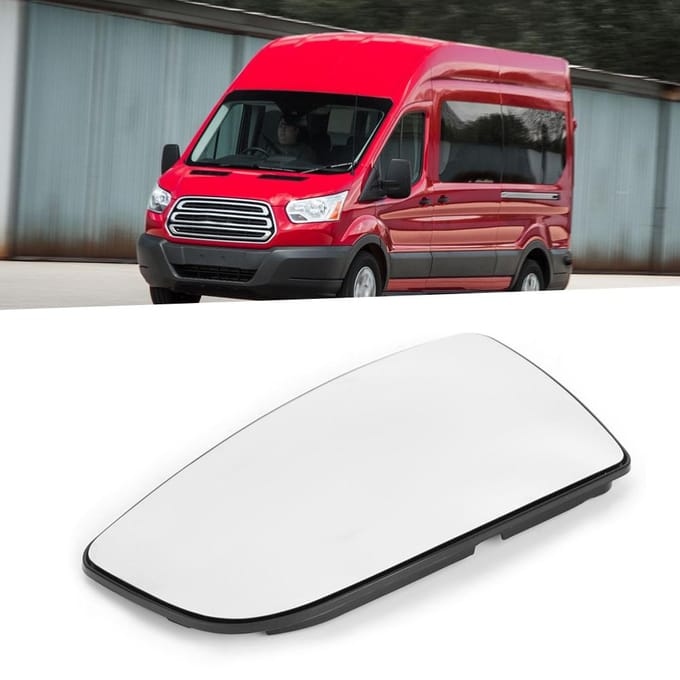 Achteruitkijk Zijspiegelglas 1855103 1855102 Past voor Ford Transit Mk8 2014 2020 Links white