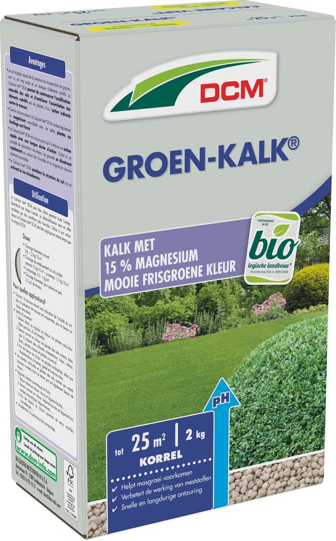 DCM GROEN-KALK 2KG