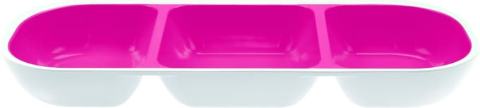 Zak!Designs - Oceanside 2-tone Appetizer tray