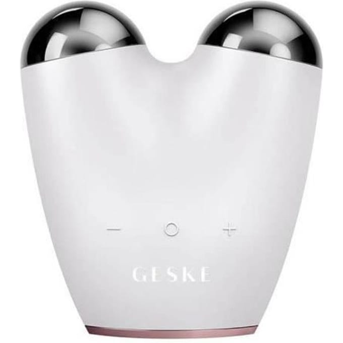 GESKE | SmartAppGuided™ SmartAppGuided™ MicroCurrent Face Lifter | 6 op 1 | Gezichtslifting | Tools voor huidverzorging | Facelift | Anti-aging apparaat | MicroCurrent tegen rimpels