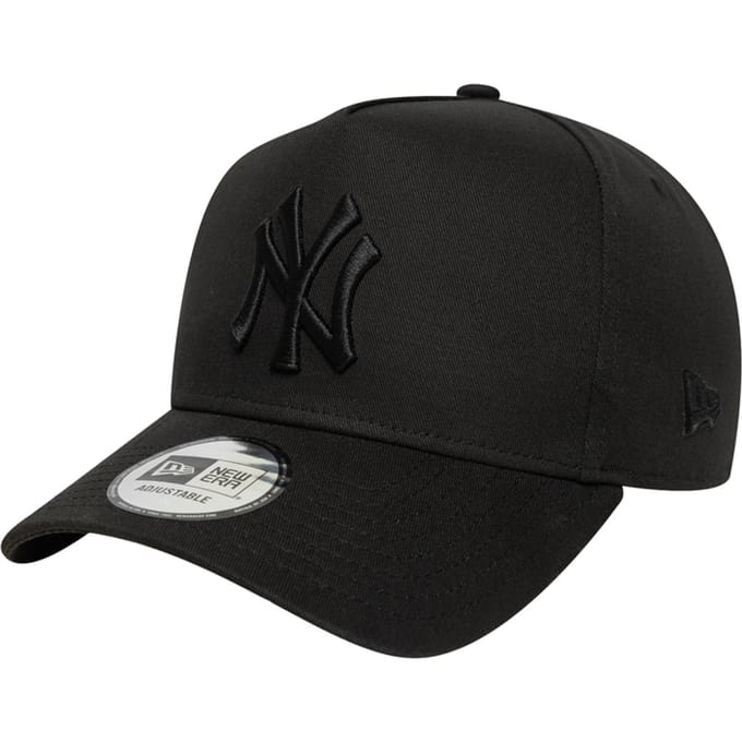 New Era E-frame Closed Back Mlb New York Yankees Petten Unisex - Zwart - One Size