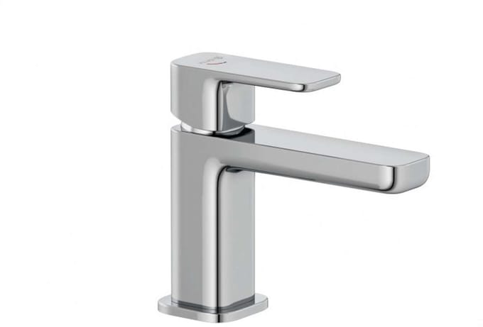 Kludi Renon - Wastafelkraan met afvoerplug Push-Open, EcoPlus, chroom 422670575