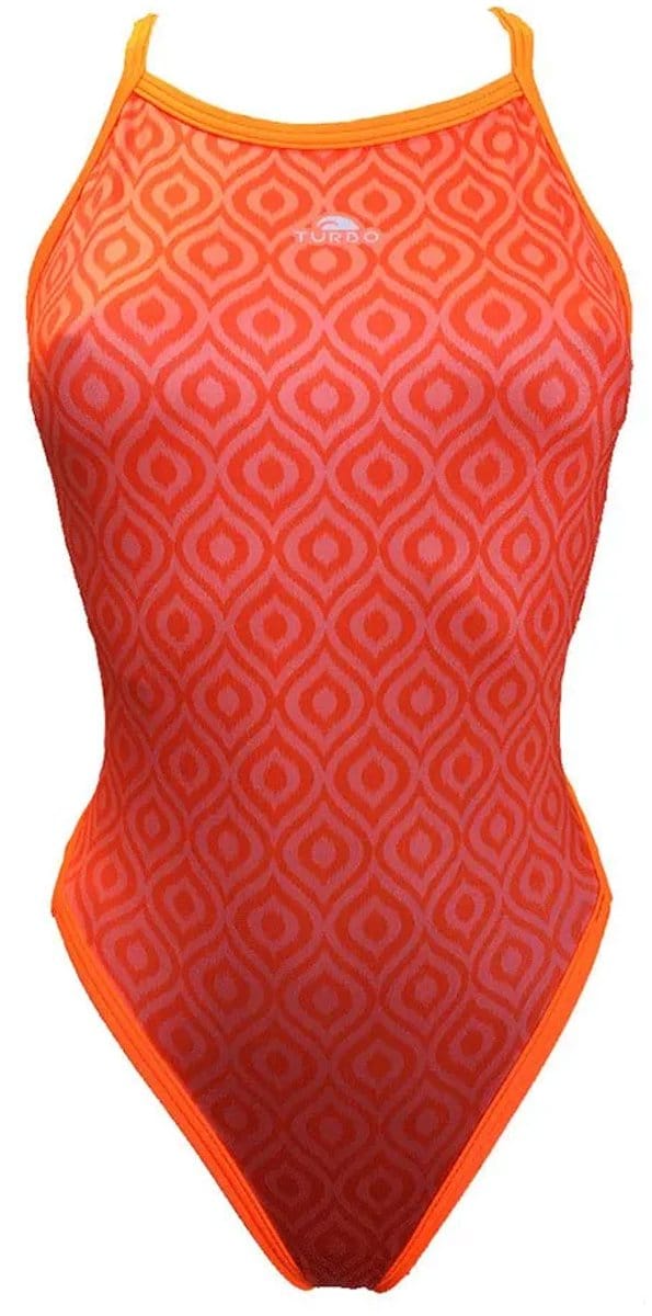 Turbo Wish Zwemkleding Rood 5XL Vrouw