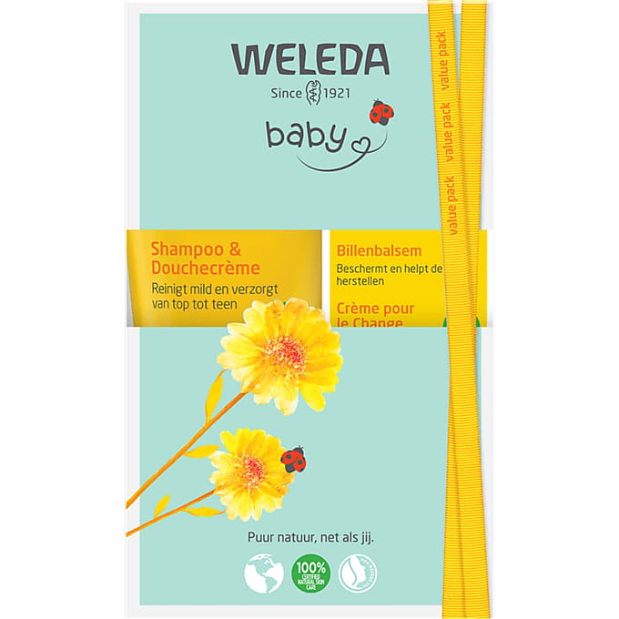 Weleda Voordeelset Baby Billenbalsem/Shampoo & Douchecreme