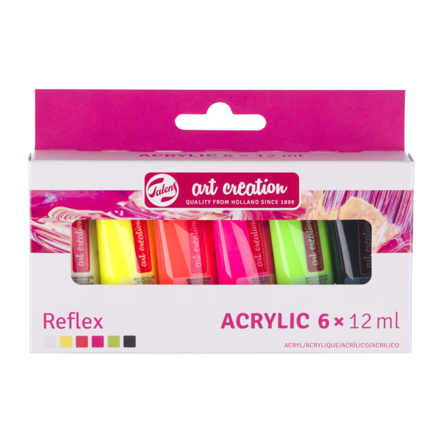 Acrylverf Talens Art Creation Reflex assorti 6 tubes à 12 ml
