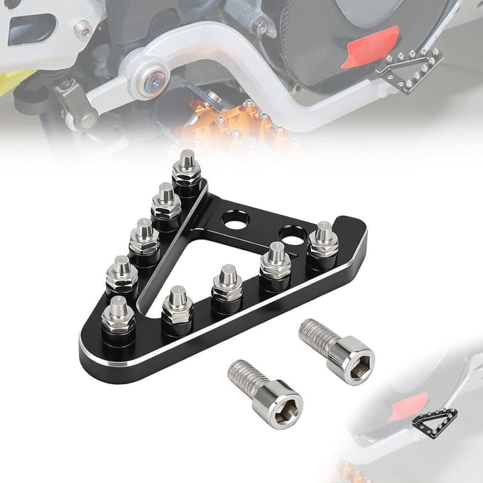 Achterrem pedaal motorfiets CNC Aluminium 125-530cc 2004-2010