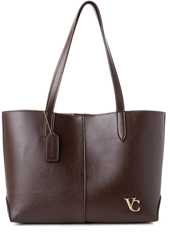 Asir - Tote-tas - Chocoladebruin - 38 x 14 x 27,5 cm