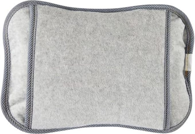 White-Label® Elektrische Kruik - Warmtekruik - Baby - Volwassenen - Grijs