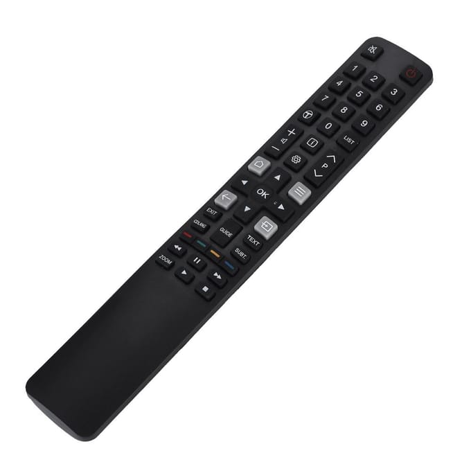 Multifunctioneel meer dan 8m Afstandsbedieningsafstand Nauwkeurige Signaaloverdracht Afstandsbediening voor TCL TV black