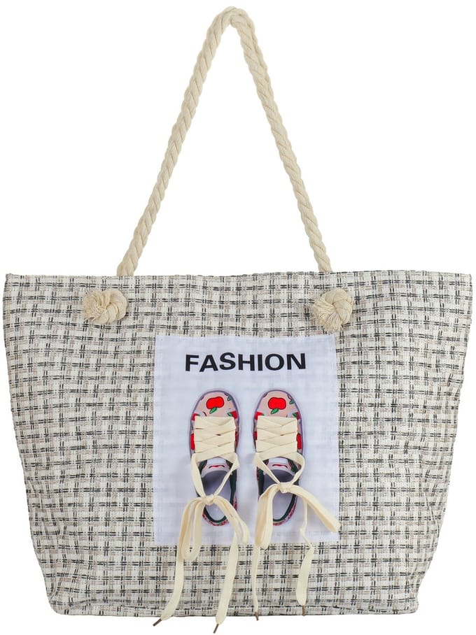 Strandtas - fashion - 47x37x13 cm