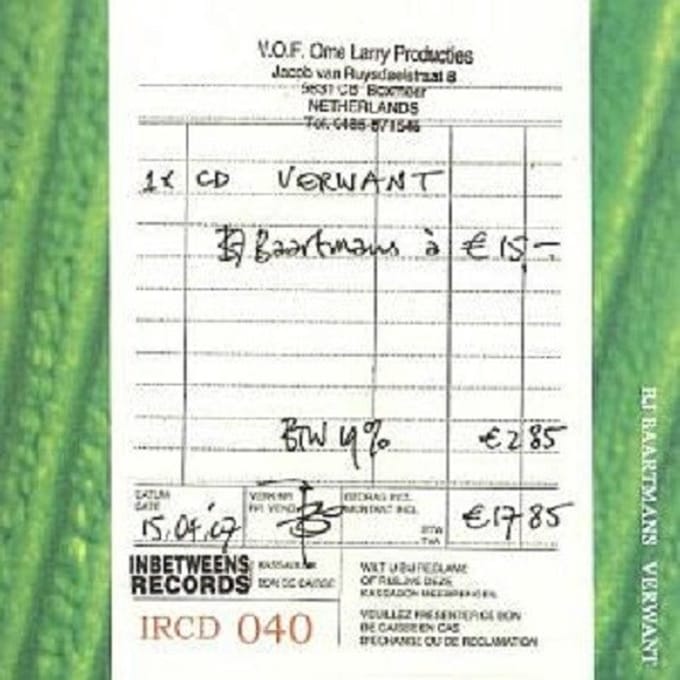 B.J. Baartmans - Verwant (CD)