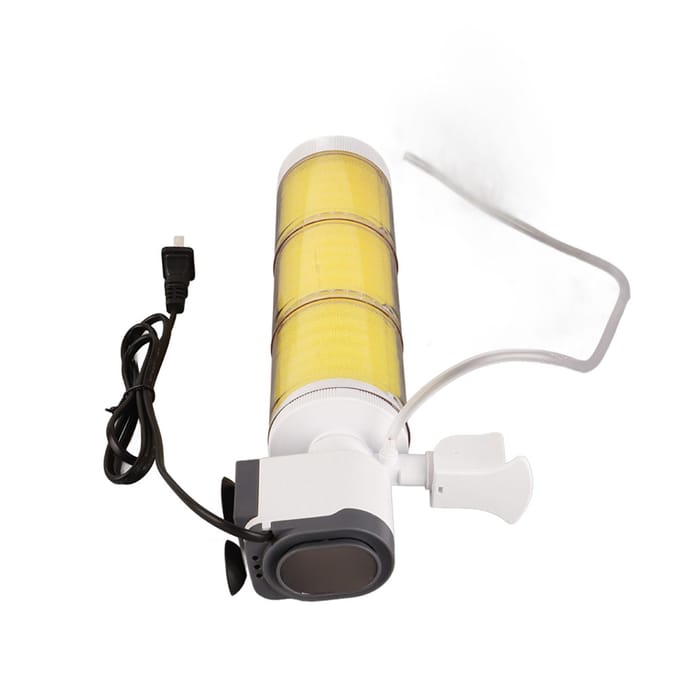 3 in 1 Aquarium Filter Zuurstof Luchtpomp Dompelbaar Aquarium Waterpomp Gereedschap (WP?3300B) yellow