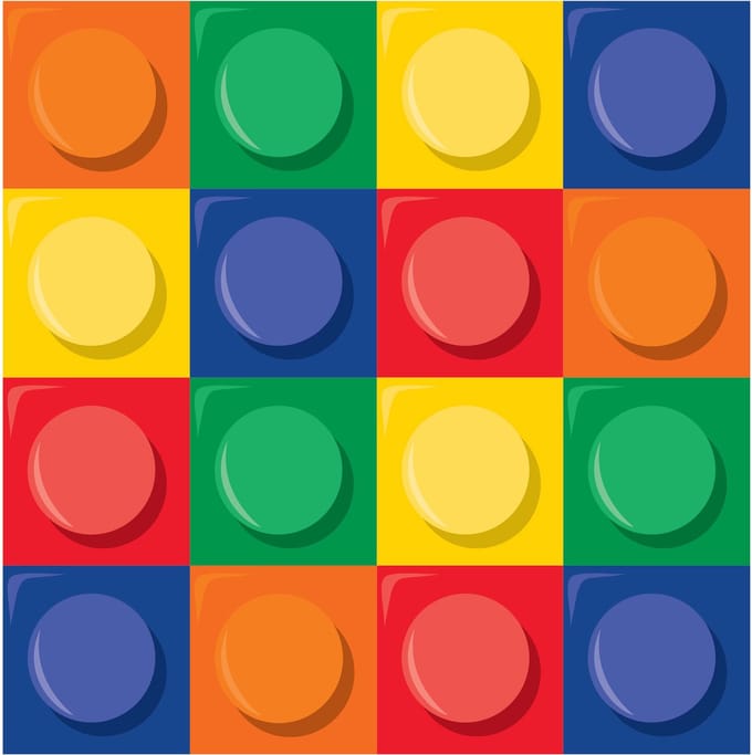 Haza Witbaard - Building Blocks Napkins 16 pcs.