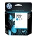 HP B3P13A nr. 727 inktcartridge cyaan (origineel)