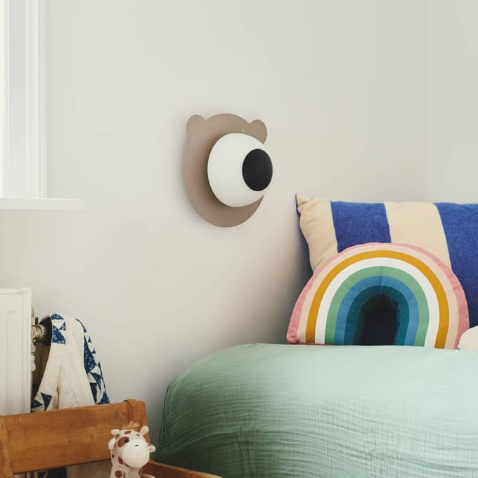 Nordlux wandlamp Bruna Bear met kabel en stekker