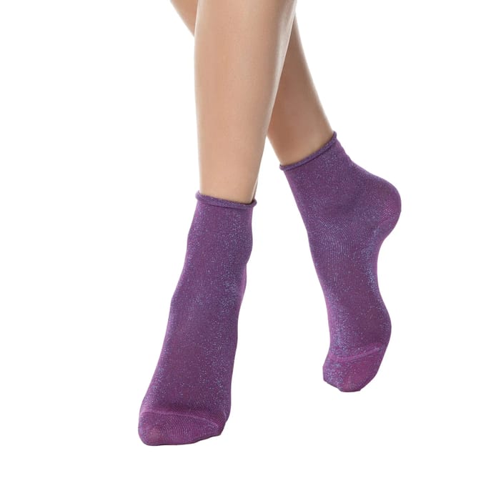 Viskose sokken dames Conte Elegant Classic (lurex, without elastic)