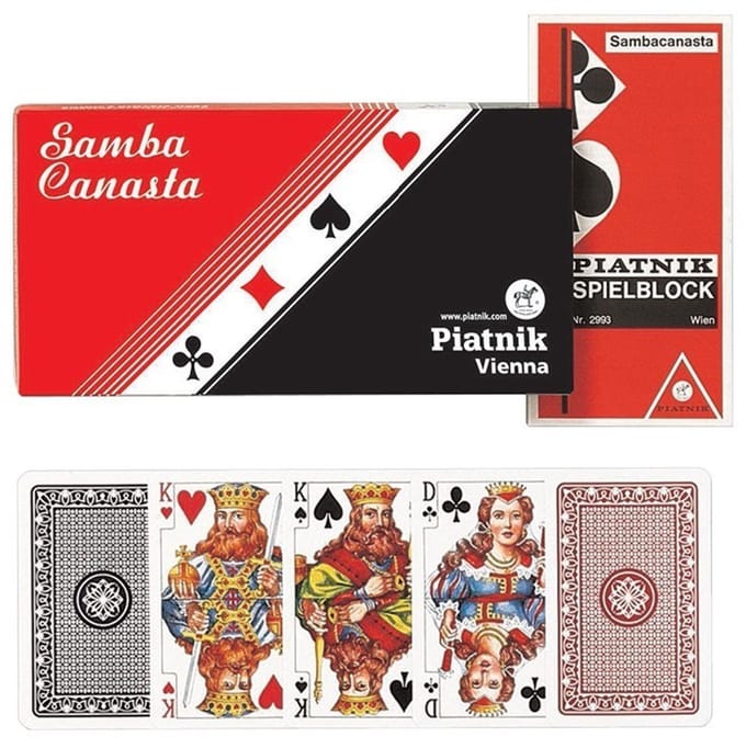 Piatnik Samba Canasta Set.