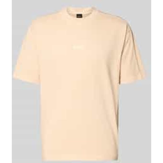 relaxed fit T-shirt van puur katoen model 'TE_TILE'