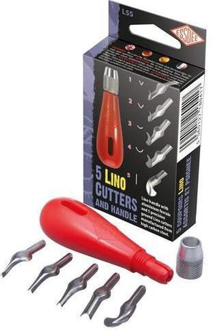 Essdee Linosnede Set 5 Cutters