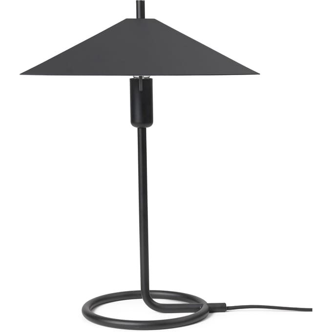 Ferm Living Filo Tafellamp vierkant - zwart/zwart