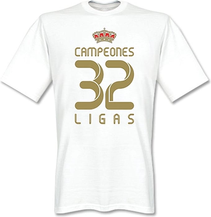 Real Campeones 32 Ligas T-shirt 2012 - XL