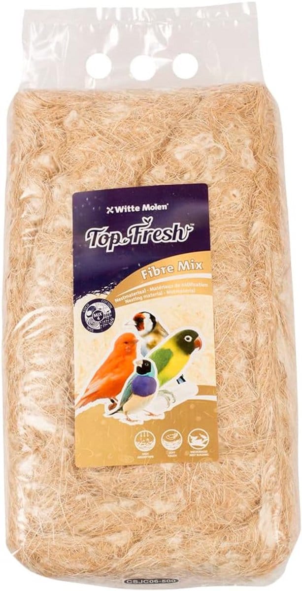 Nestmateriaal Vezelmix voor Vogels