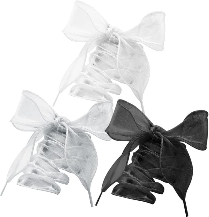 Dailygoods- Schoenveters 100 cm - 3 Paar - Plat - Satijn - Handgemaakt - Polyester - Creatieve accessoires - Veters