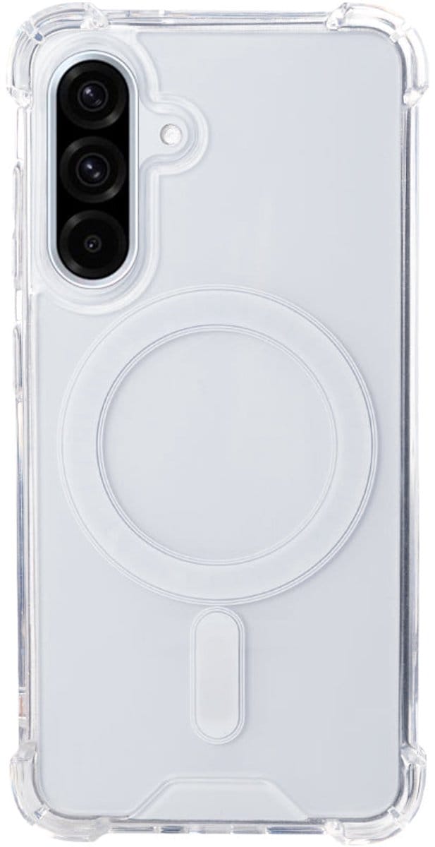 Rixus Anti-Burst Case With MagSafe For Samsung Galaxy A36 Transparent