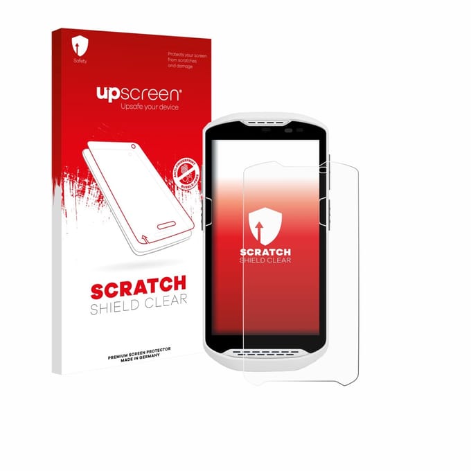 upscreen - Screenprotector voor Zebra TC57ax - Folie Beschermfolie transparant