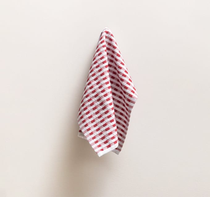 CLARYSSE Vaatdoek katoen Magnus 33 x 35cm - Rood