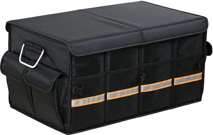 Multi-compartimenten Auto Koffer Bak Organizer - Vouwbaar en Robuust
