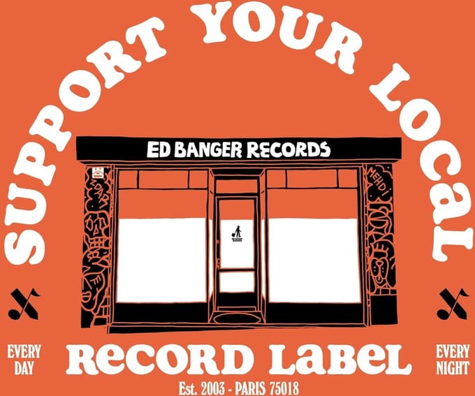Various Artists - Support Your Local Record Label (Ed Banger Records Best Of 2003-2023) (LP)