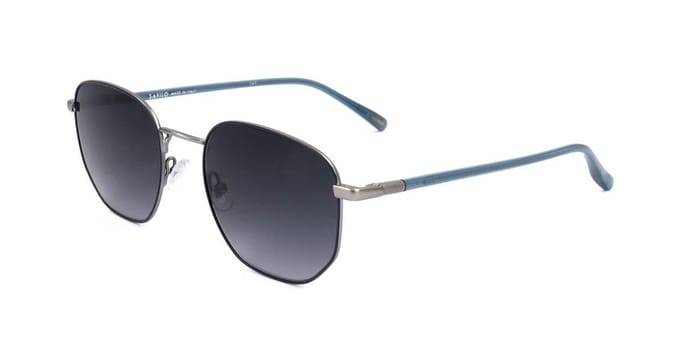 Safilo BUSSOLA 10/S Matte blue ruthenium 54/21/145 MAN Zonnebrillen